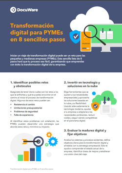 Transformación digital para PYMEs en 8 sencillos pasos