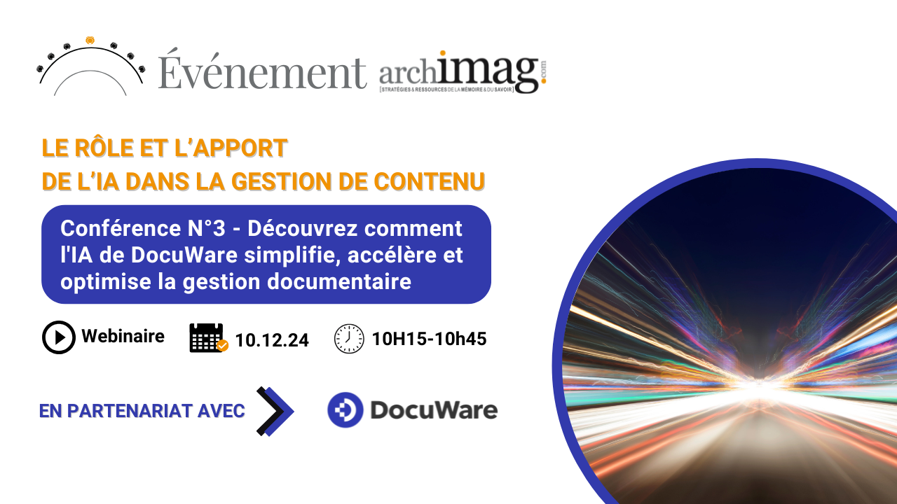 DOCUWARE -  Conférence 3 ged IA