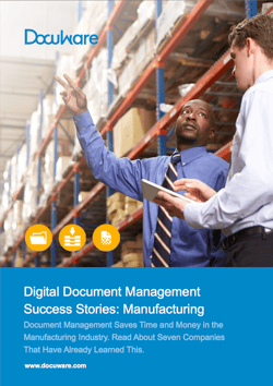 Read Manufacturing Document Management Case Studies From DocuWare