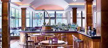 DocuWorld Europe: Bar im InterContinenatl Hotel in Berlin