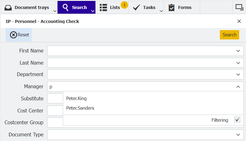 Select lists in DocuWare – what you should know