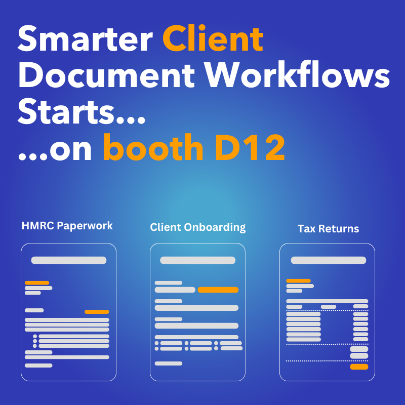 Smarter Client Document Workflows Starts... ...on booth 1461(1)