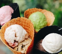 ice cream cones