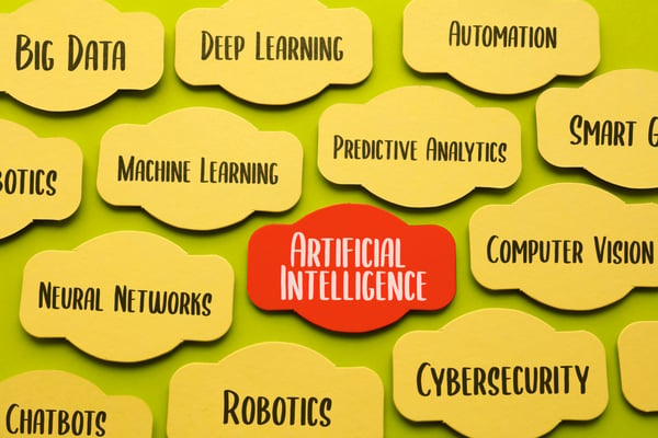 Terms that are used in talking about artificial intelligence and machine learning