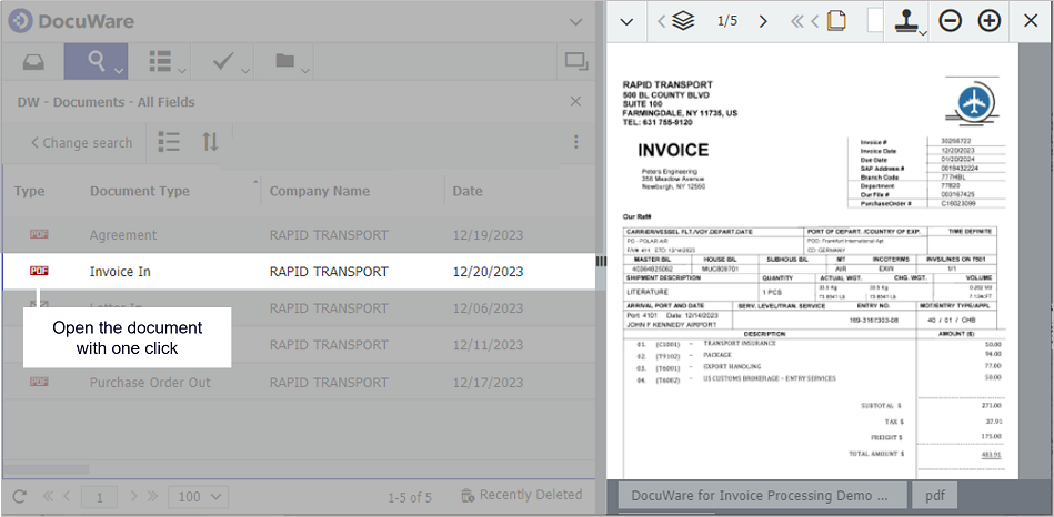 One Click Camera Document Handy shortcuts for opening documents even faster