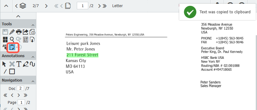 Everything at a glance: Tips and tools in the DocuWare Viewer