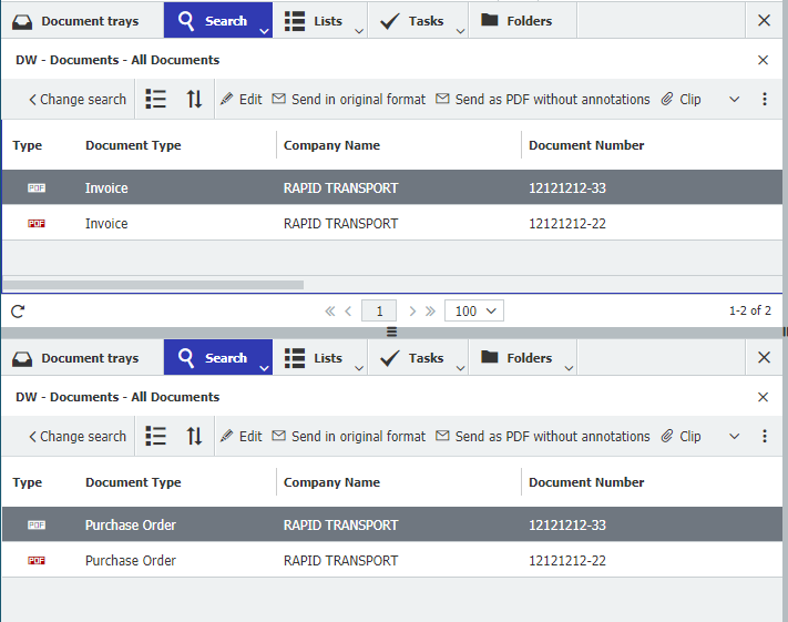 DocuWare Tip: Double your productivity with two workspaces