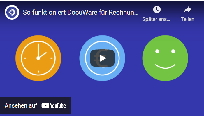 Video; Rechnungsverarbeitung mit DocuWare