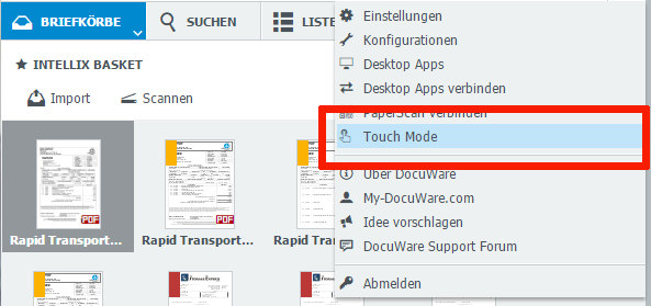 DocuWare auf Tablets - ohne Installation einer App