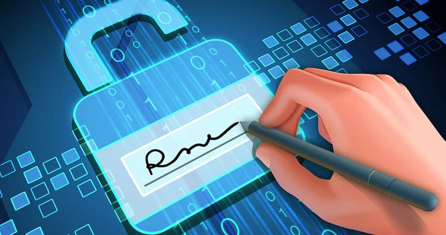 Electronic Signatures with DocuWare