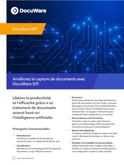 Libérez la productivité et l’efficacité grâce à un traitement de documents avancé basé sur l’intelligence artificielle.
