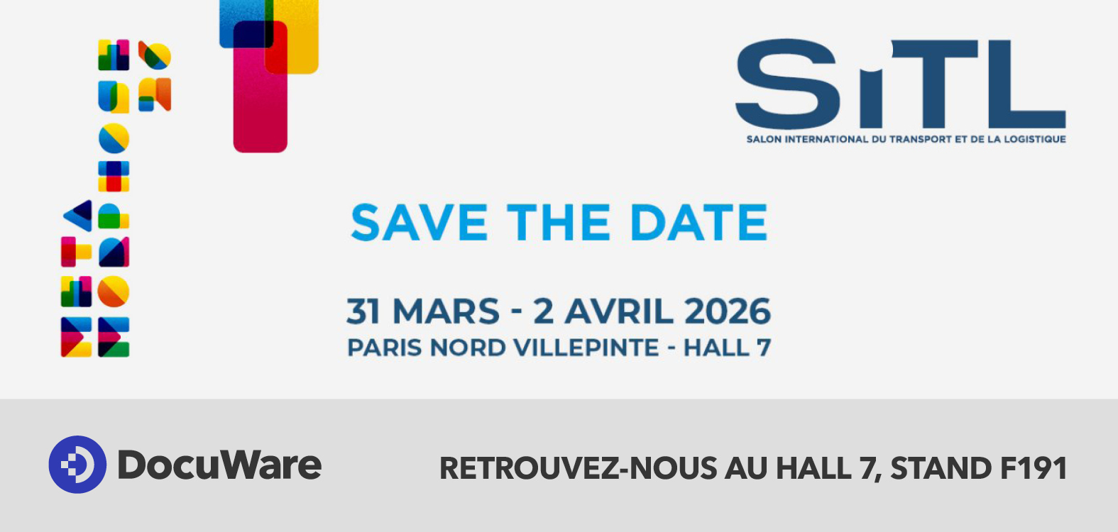 DocuWare au salon SITL 2026