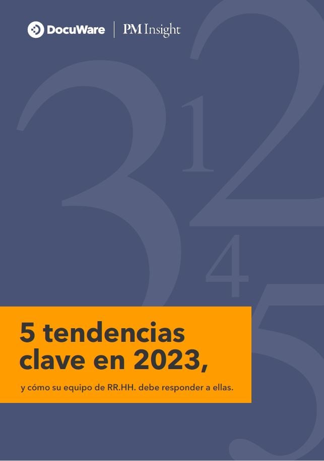 5 tendencias clave en 2023, y cómo su equipo de RR.HH. debe responder a ellas