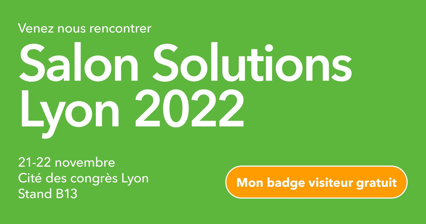 DocuWare au Salon Solutions RH Lyon les 21 et 22 novembre 2022