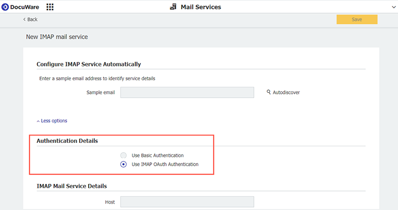 Implement OAuth2 authentication for seamless integration with Gmail and Office365 mail services.