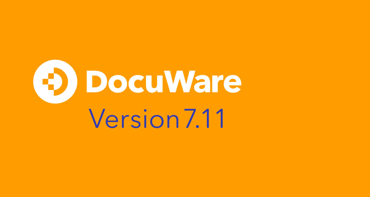 DocuWare version 7.11 with its new features has launched. 