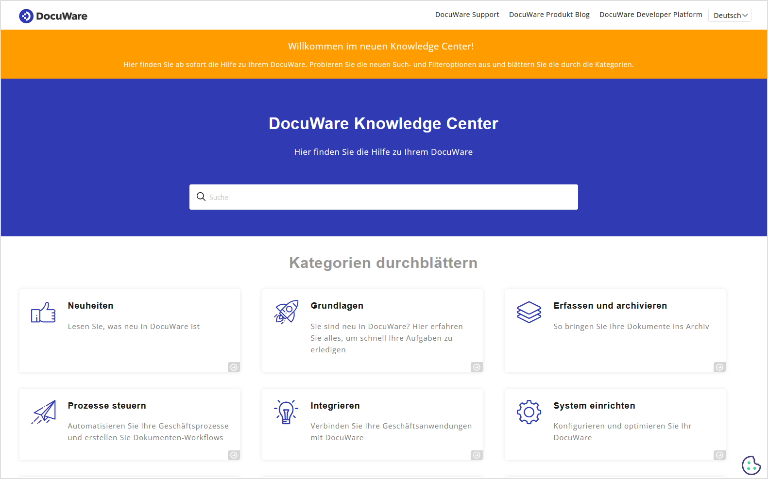 Das neue DocuWare Knowledge Center