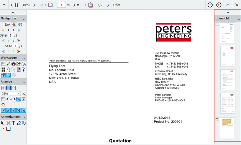 Bei umfangreichen Dokumenten den Ueberblick behalten